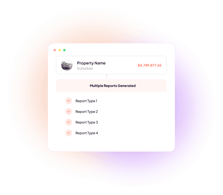 Customized Reporting
