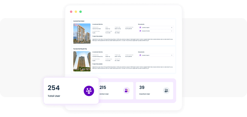 Portfolio & User Management